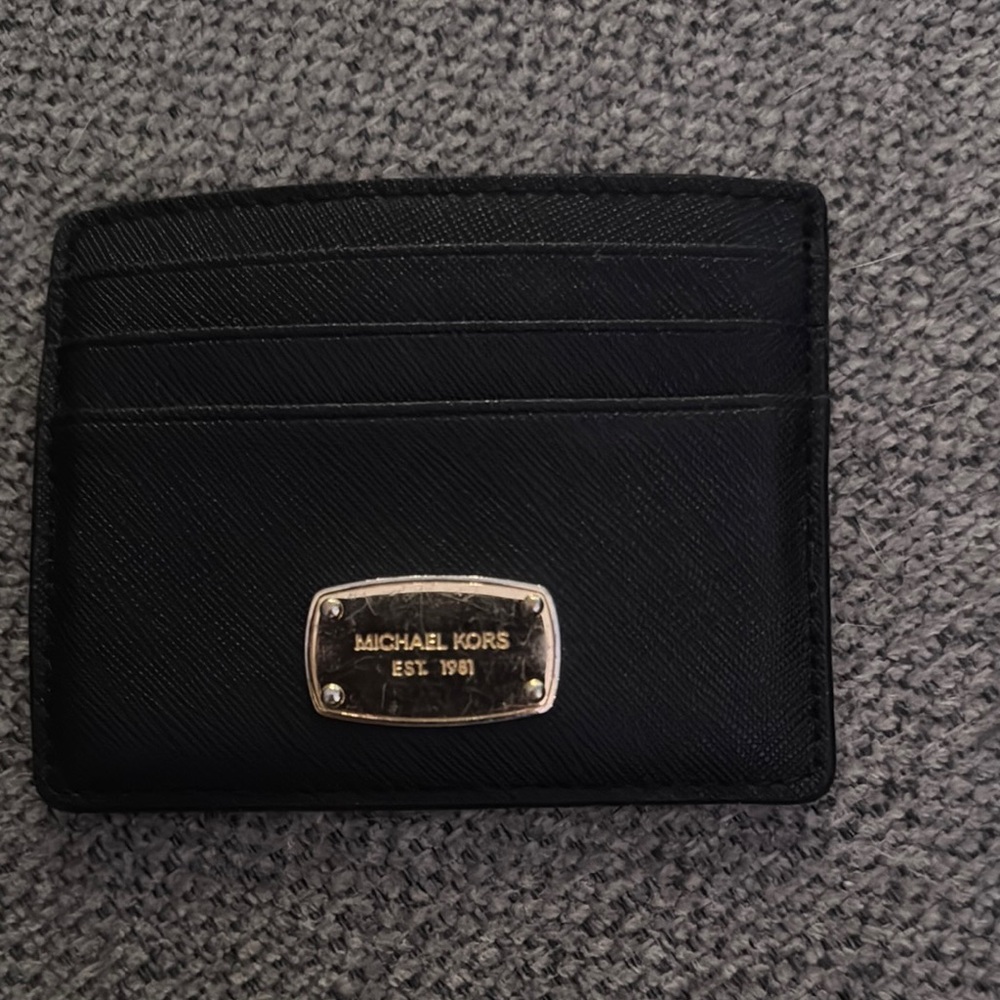 Michael Kors Black Card Holder